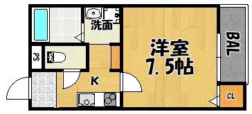 【ＰＲＥＧＮＯ４５６の間取り】