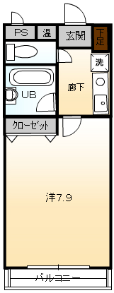 パサージュ横川の間取り