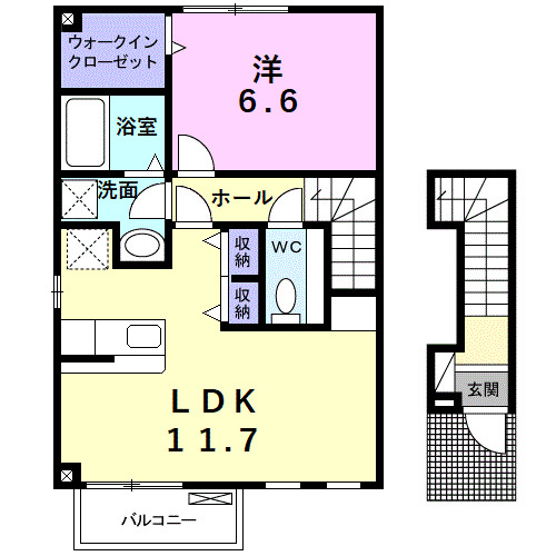 ピエロッティの間取り