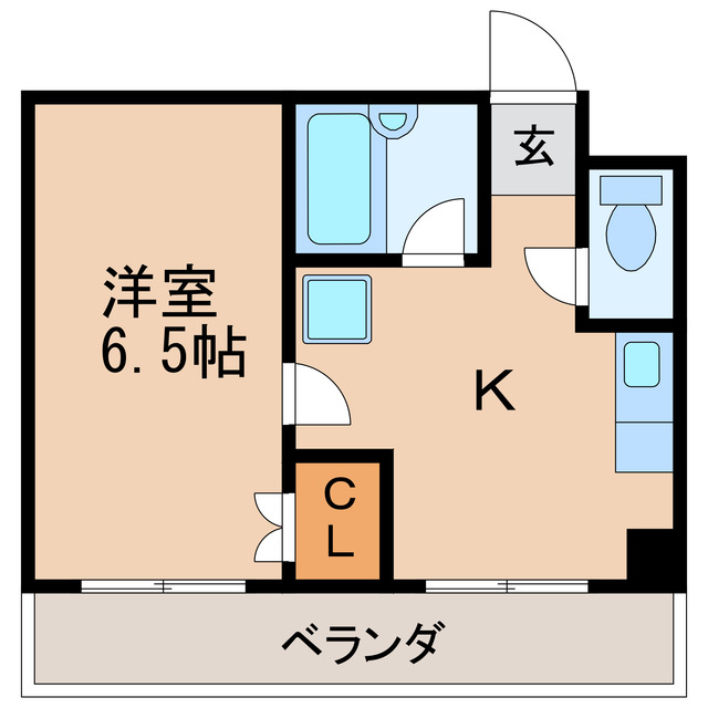 メゾン名城の間取り