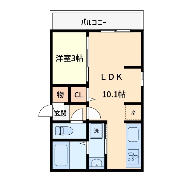 Noble　Palece北浦和の間取り