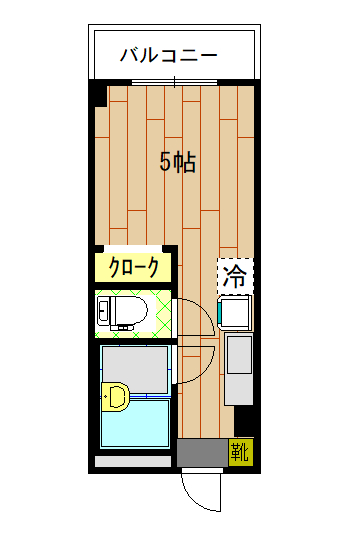 川崎市中原区丸子通のマンションの間取り