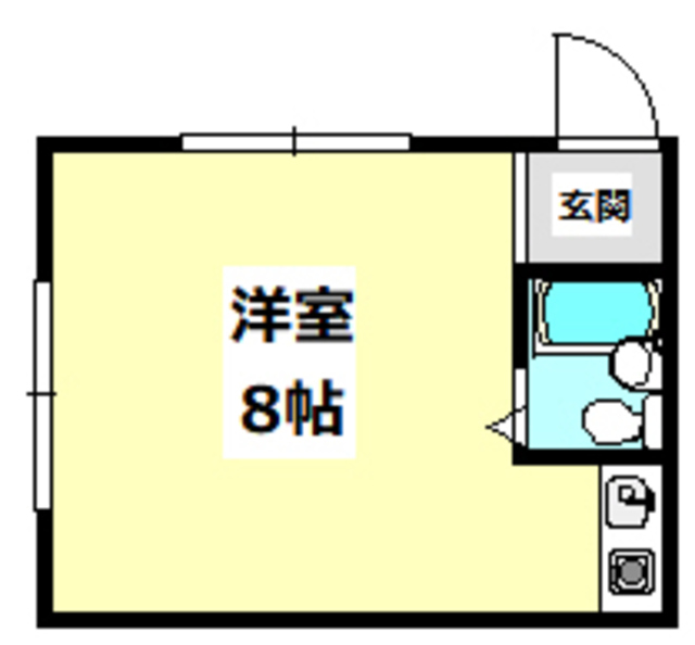 佐々木ハイツの間取り