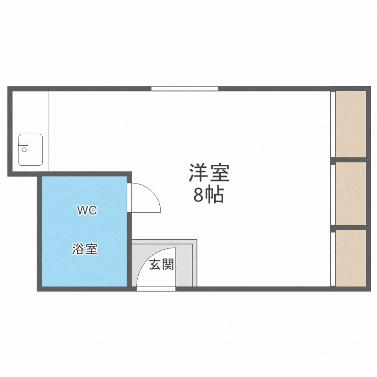 カサウィスタリアの間取り