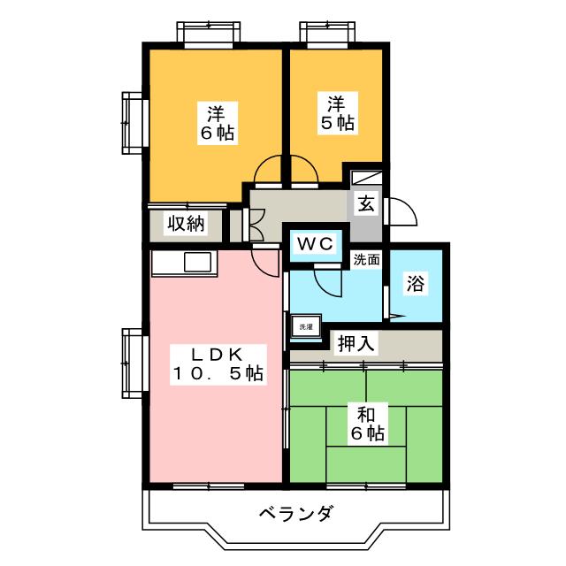 グレイスヒルズの間取り