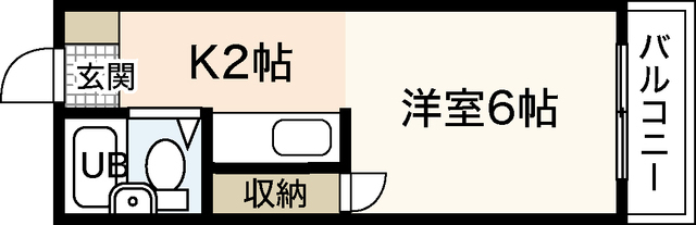 廿日市市平良山手のマンションの間取り