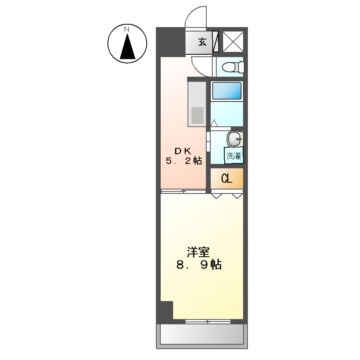 トリニティＭ３の間取り