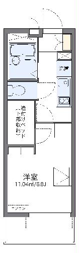 レオパレスＳｍｉｌｅ　Ｓの間取り