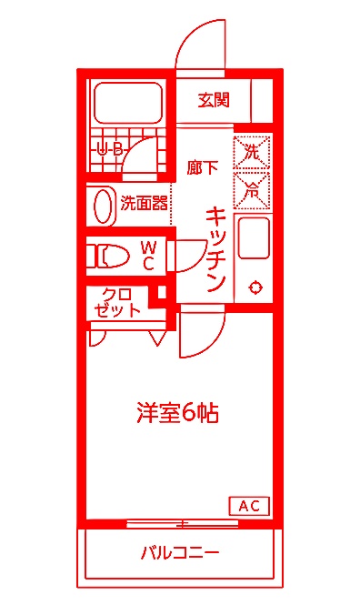 グリーンジュネスの間取り