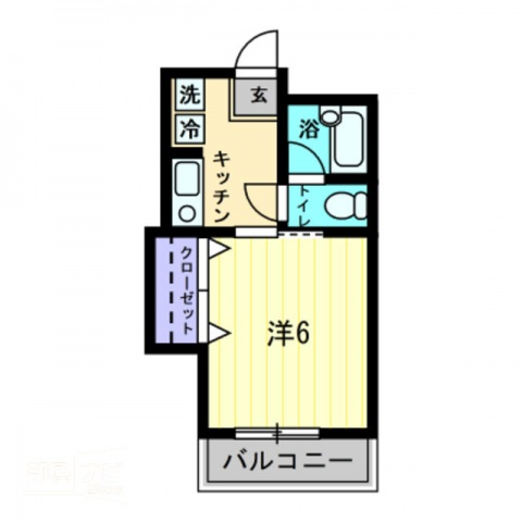 【La・fleurIの間取り】