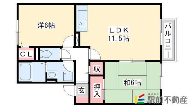 グリーンレイクの間取り