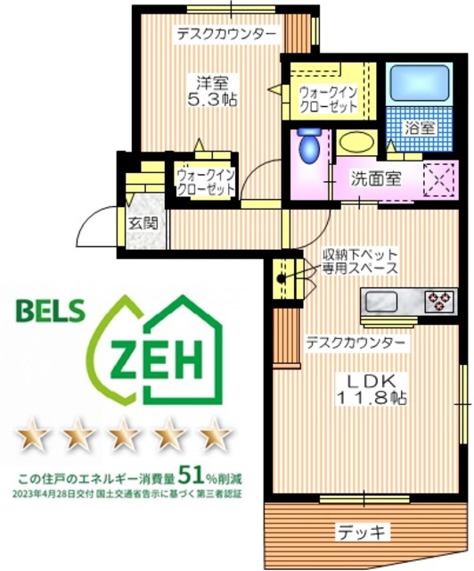 鎌倉市大町のマンションの間取り