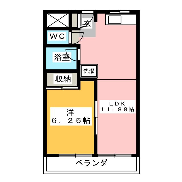 【シティハイファイブの間取り】