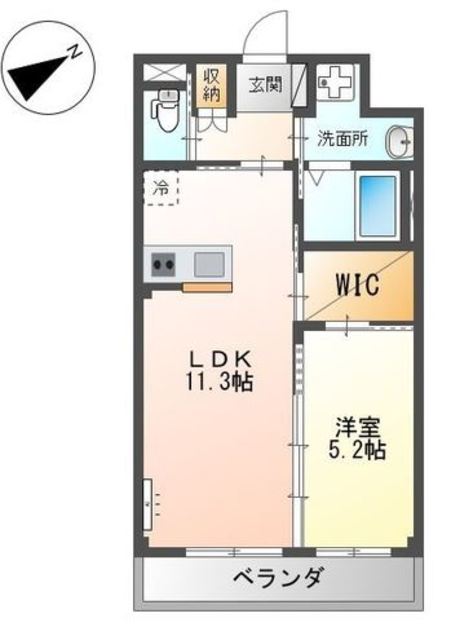 【大阪市住吉区遠里小野のマンションの間取り】