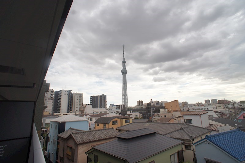 【墨田区東向島のマンションの眺望】