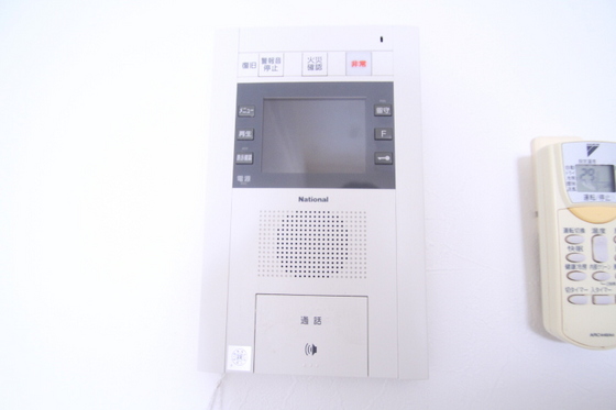 セキュリティ　※別部屋の写真です