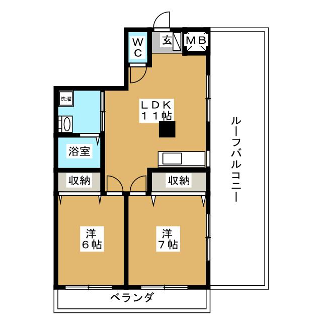 ＹＫビル関口の間取り