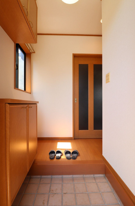 玄関　シンプルで使いやすい玄関です