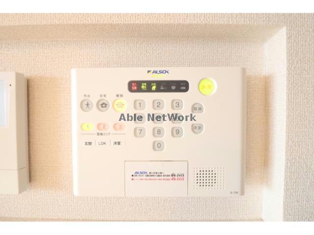 セキュリティ　ホームセキュリティ加入物件です！