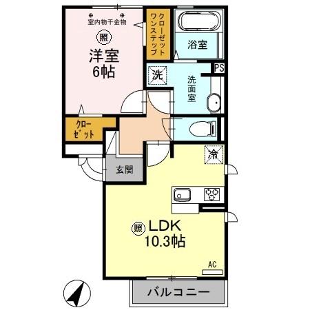 リーフハイツ_間取り_0