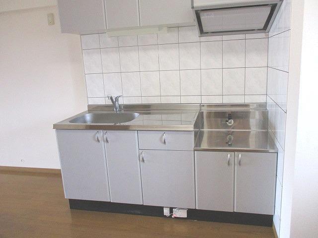 キッチン　キッチンガスコンロ設置可能