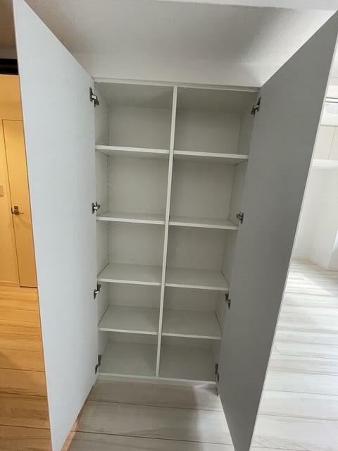 収納　大きなスペースがあり、収納には困りません