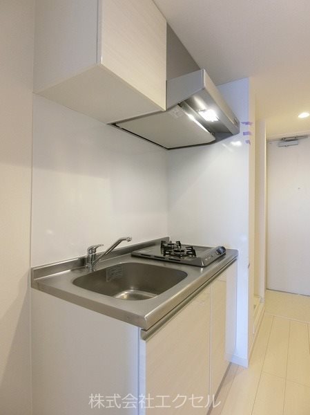 キッチン　2口がスコンロ付きです。