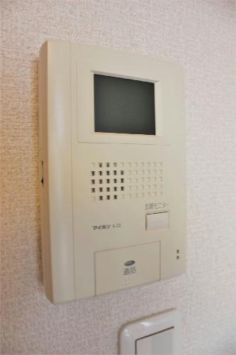 セキュリティ　モニター付きインターホン