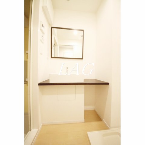 洗面設備　洗面台です。