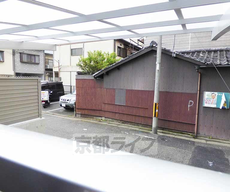 眺望　バルコニーからの室外風景。