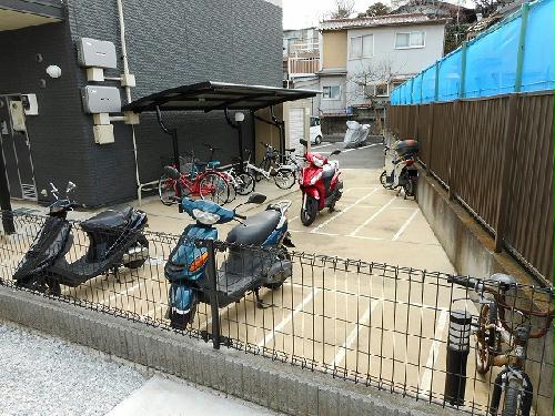 その他共有部分　駐輪場　原付＆自転車のみ駐輪可能