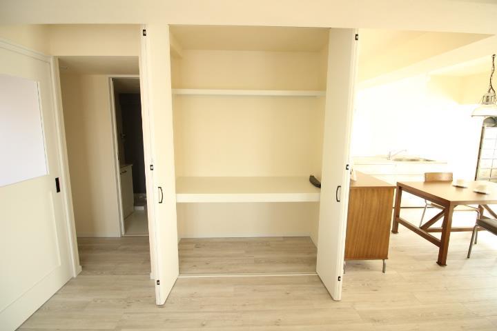 収納　収納もたっぷりあります！