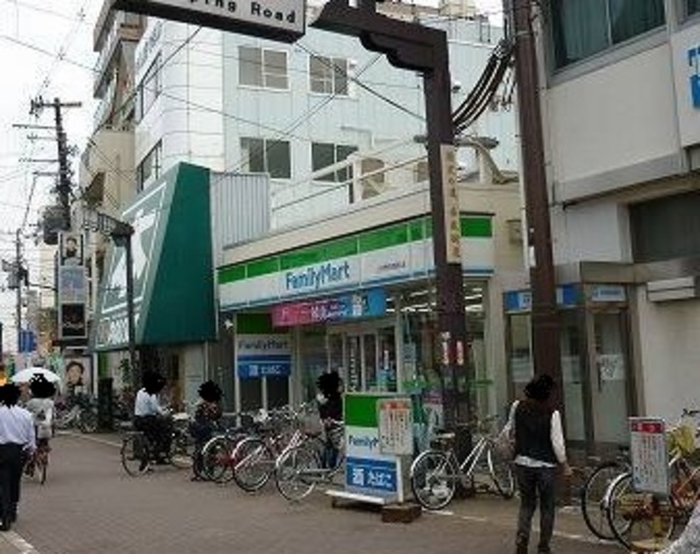 コンビニ　ファミリーマートJR堺市駅前店（コンビニ）まで385m