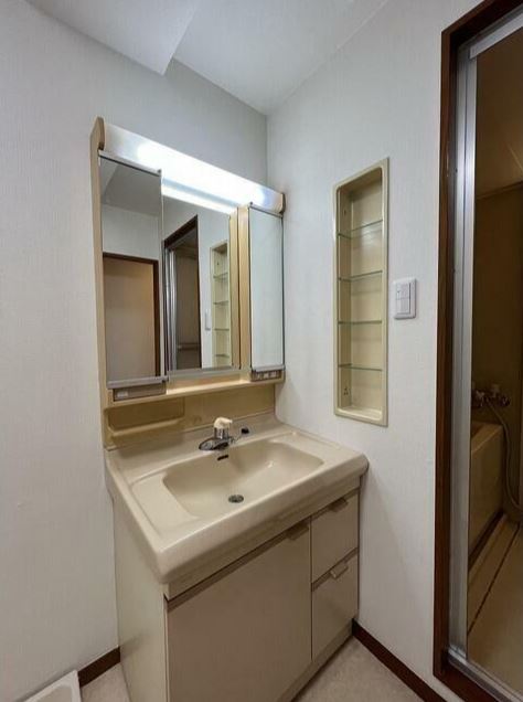 洗面設備　※同物件、別部屋になります。