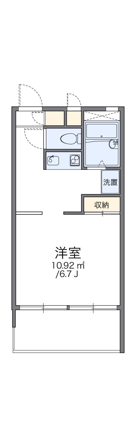ＪＲ山陽本線 網干駅 徒歩7分 2階建 築29年の間取り写真