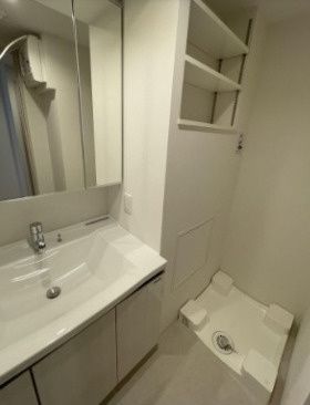 洗面設備　別タイプ部屋　参考写真です