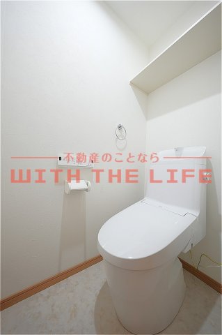 トイレ　※同建築会社施工の別物件の写真※ ※現状優先※