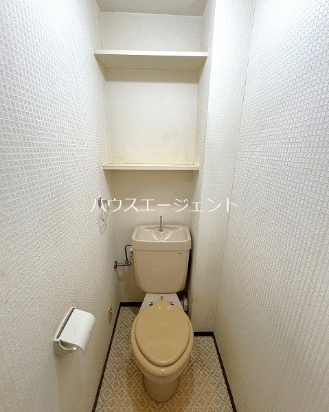 トイレ　清潔感のあるトイレ。