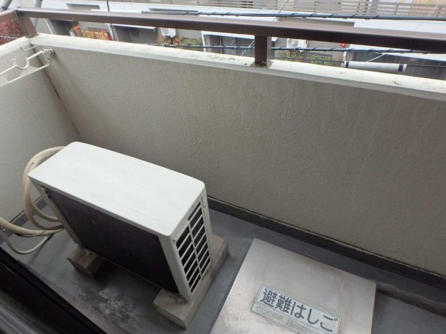 バルコニー　広々としたバルコニーです