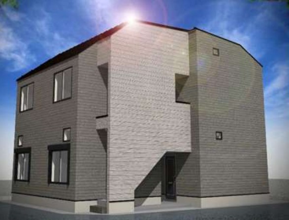 建物外観　完成図です。