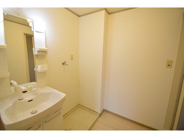 洗面設備　他号室の写真になります。