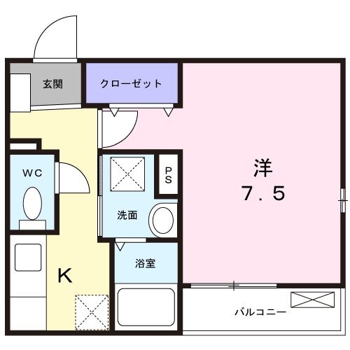 Maison deNAGOMIの間取り写真
