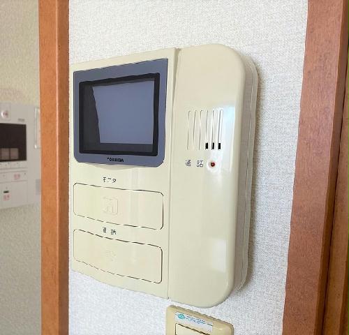 セキュリティ　モニター付きインターホン