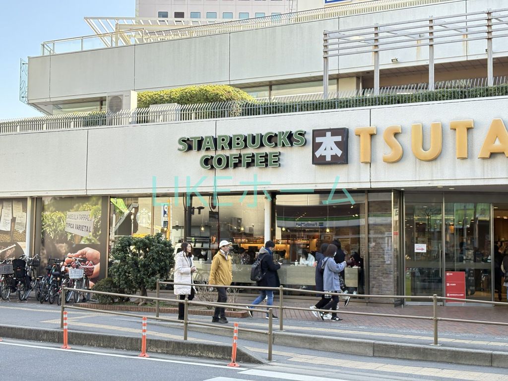 飲食店　スターバックス コーヒー TSUTAYA モリシア津田沼店（飲食店）まで460m