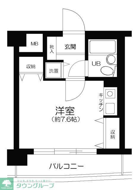 ダイアパレス赤坂の間取り写真