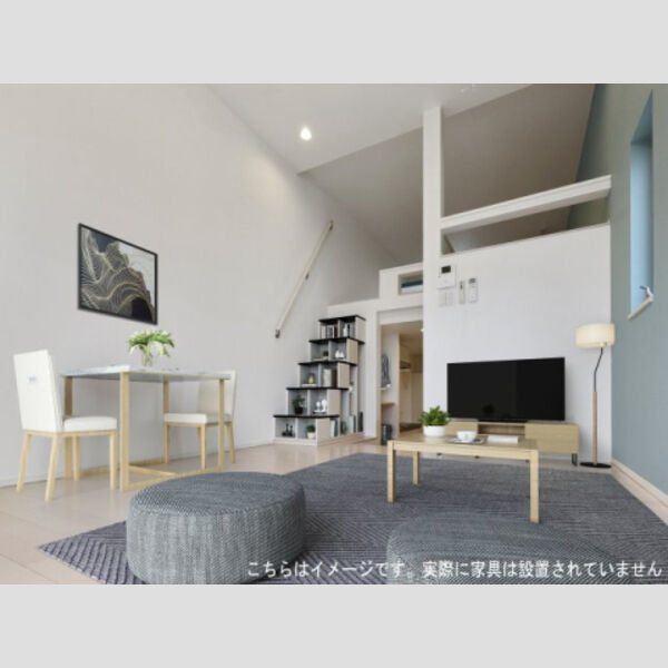 居室・リビング　同間取の為、現状を優先いたします。実際に家具はせっちされてお