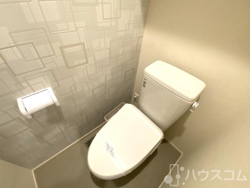トイレ　温水暖房便座です！