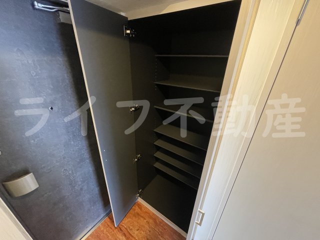 収納　収納のためのスペースです