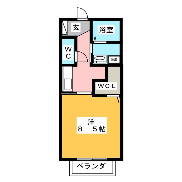 アール B棟の間取り写真