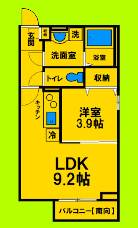 NKクレール塚口の間取り写真